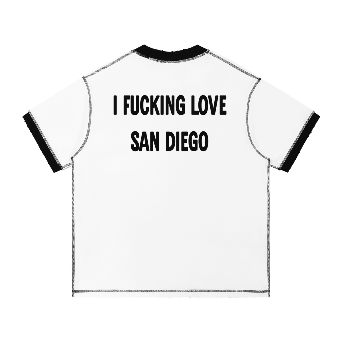 I FUCKING LOVE SAN DIEGO Cotton T-Shirt