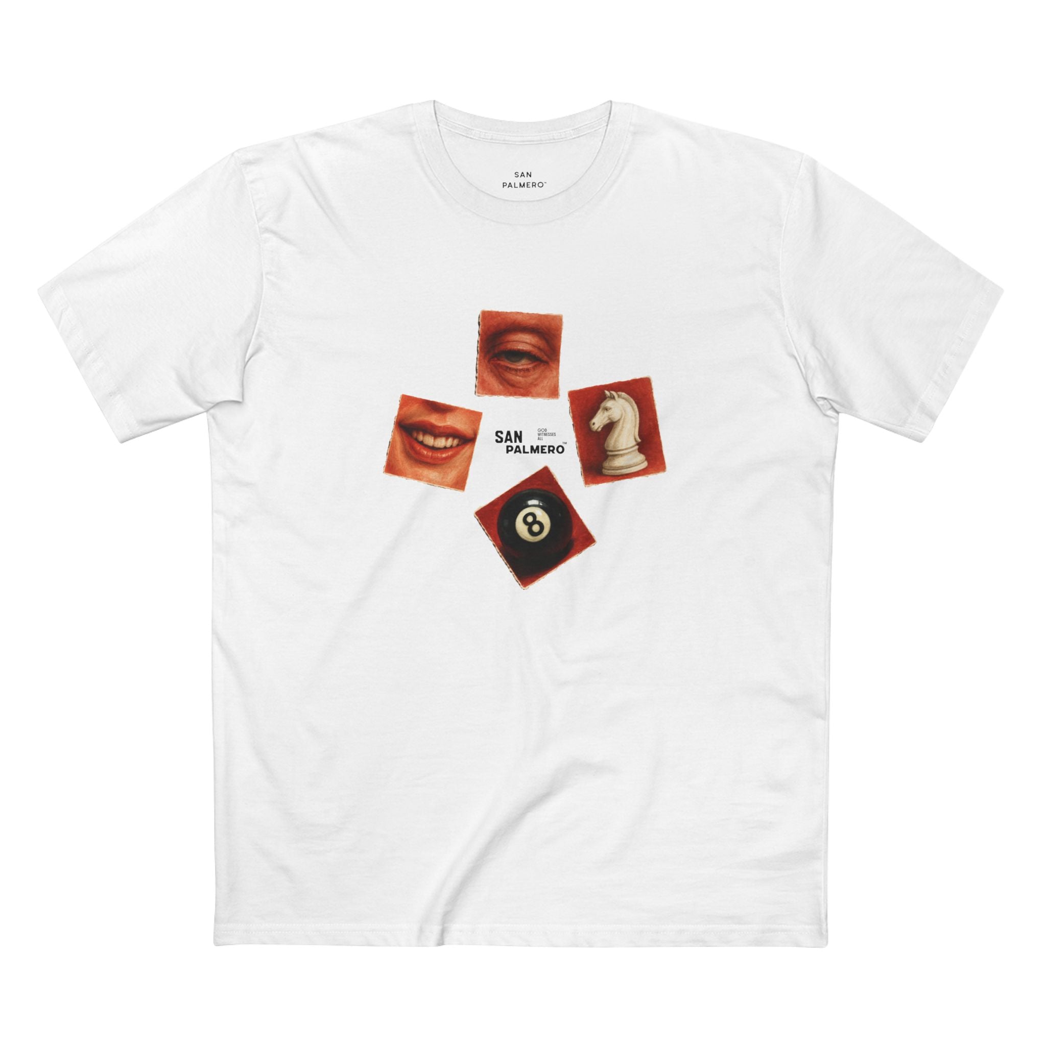 "God Witnesses All" Cotton Tee