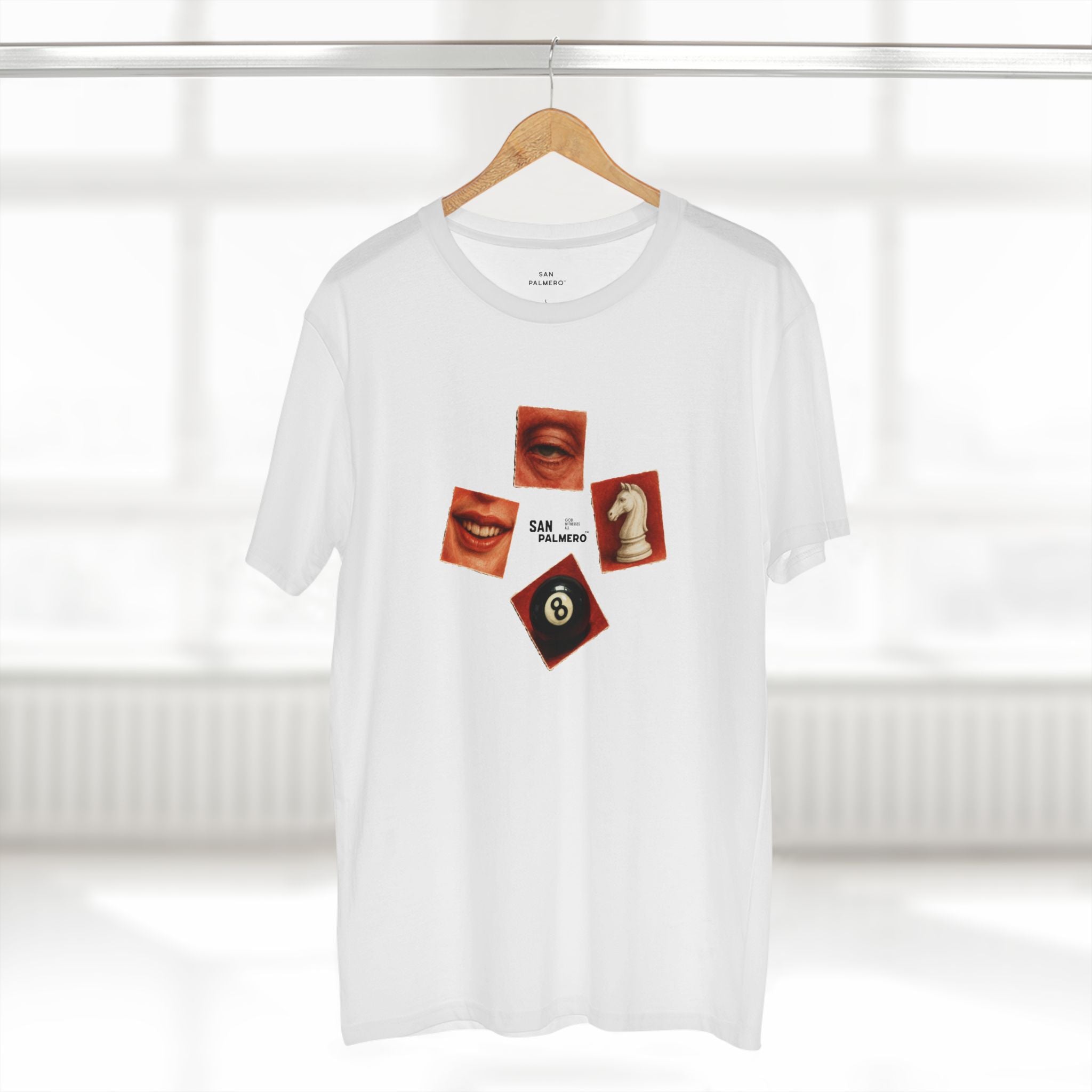 "God Witnesses All" Cotton Tee